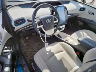 2017 Toyota Prius Plus with VIN JTDKARFP9H3030879, listed as a Copart auction lot 59861375 with 106,048 mi miles and Salvage title. Bid and sale history available at DreamBid. Image 8.