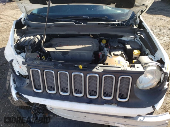 2017 Jeep Renegade Latitude z VIN ZACCJBBB3HPG48457, wystawiony jako Copart lot #46483275 z przebiegiem 105 298 mil mil oraz Szkody całkowita. Historia ofert i sprzedaży dostępna na DreamBid. Obrazek 12.