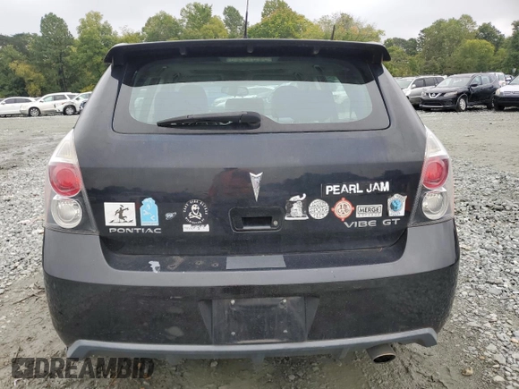 2009 Pontiac Vibe GT with VIN 5Y2SR67069Z416909, listed as a Copart auction lot 72724154 with 172,665 mi miles and Clean Title. Bid and sale history available at carsss.com. Image 6.