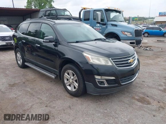 2014 Chevrolet Traverse LT with VIN 1GNKVGKD7EJ355792, listed as a IAAI auction lot 42129526 with 154,903 mi miles. Bid and sale history available at carsss.com. Image 1.
