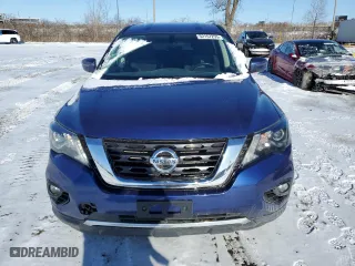 2019 Nissan Pathfinder S with VIN 5N1DR2MM9KC635490, listed as a Copart auction lot 52157255 with 140,433 mi miles and Salvage Title. Bid and sale history available at carsss.com. Image 5.