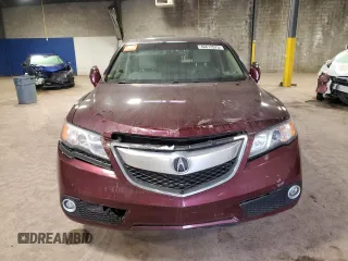 2015 Acura RDX Tech Pkg with VIN 5J8TB4H5XFL019498, listed as a Copart auction lot 46613575 with 0 mi miles and Salvage Title. Bid and sale history available at carsss.com. Image 5.