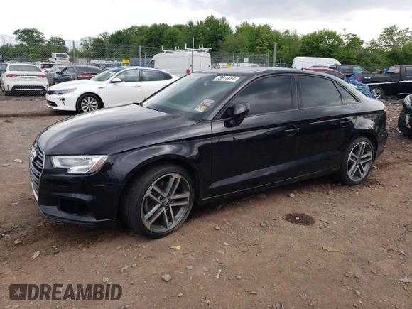 2017 Audi A3 Sedan Premium with VIN WAUAUGFF8H1079188, listed as a Copart auction lot 55514484 with 78,242 mi miles. Bid and sale history available at carsss.com. Image 1.