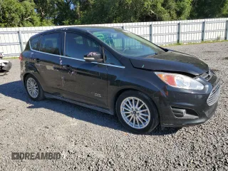2015 Ford C-Max Energi SEL with VIN 1FADP5CU7FL109142, listed as a Copart auction lot 56117564 with 100,004 mi miles. Bid and sale history available at carsss.com. Image 4.