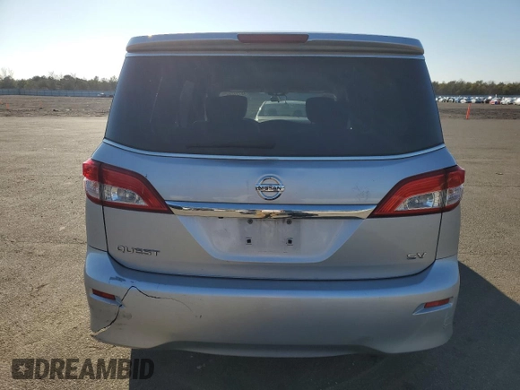 2014 Nissan Quest S with VIN JN8AE2KP8E9100270, listed as a Copart auction lot 48731605 with 205,624 mi miles and Salvage Title. Bid and sale history available at DreamBid. Image 6.
