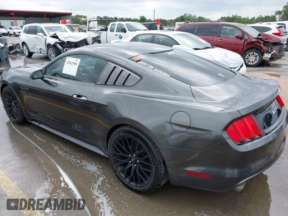 2016 Ford Mustang GT with VIN 1FA6P8CF8G5215553, listed as a IAAI auction lot 42062988 with 71,314 mi miles and . Bid and sale history available at DreamBid. Image 3.
