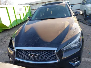 2019 Infiniti Q50 3.0t LUXE with VIN JN1EV7AP7KM518181, listed as a IAAI auction lot 41355248 with 161,514 mi miles. Bid and sale history available at carsss.com. Image 13.
