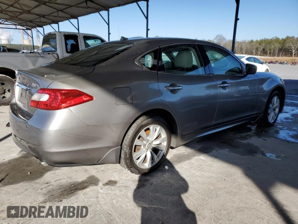 2011 Infiniti M37 with VIN JN1BY1ARXBM375459, listed as a Copart auction lot 54162315 with 212,963 mi miles and Clean Title. Bid and sale history available at carsss.com. Image 3.