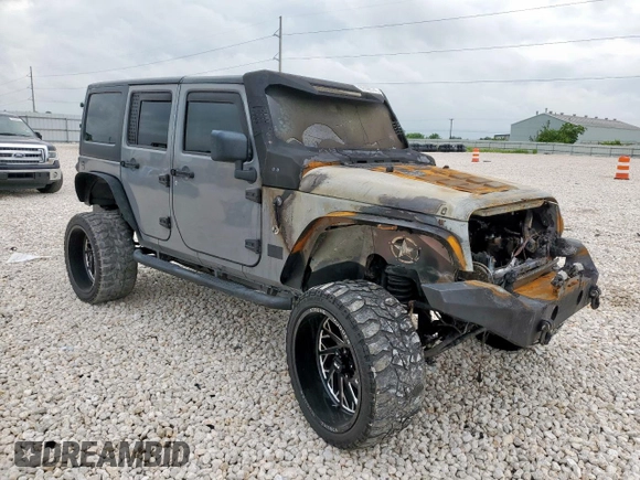 2007 Jeep Wrangler Unlimited X with VIN 1J4GA39147L171796, listed as a Copart auction lot 59180745 with Not provided miles and Non repairable. Bid and sale history available at DreamBid. Image 4.