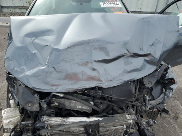2017 Volkswagen Jetta 1.4T SE with VIN 3VWB67AJ8HM343412, listed as a Copart auction lot 75336964 with 0 mi miles and Salvage Title. Bid and sale history available at carsss.com. Image 12.