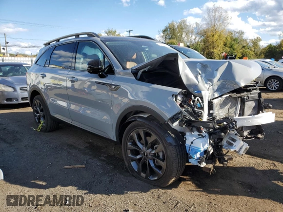 2023 Kia Sorento SX Prestige with VIN 5XYRKDLF0PG243305, listed as a Copart auction lot 74735424 with 0 mi miles and Salvage Title. Bid and sale history available at carsss.com. Image 4.