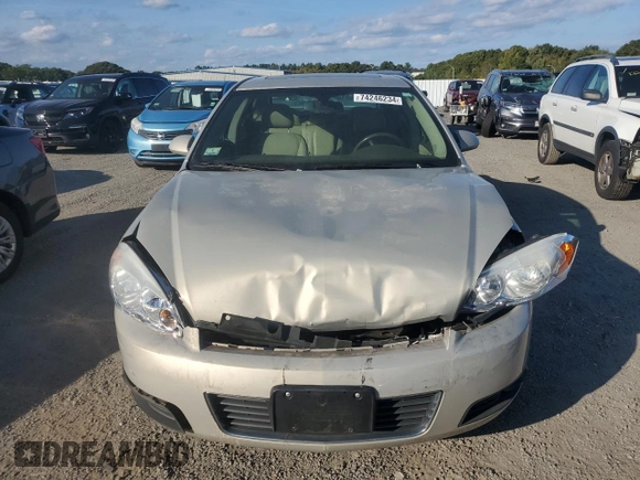 2008 Chevrolet Impala LT with VIN 2G1WC583189271124, listed as a Copart auction lot 74246234 with 101,670 mi miles and Non Repairable. Bid and sale history available at DreamBid. Image 5.