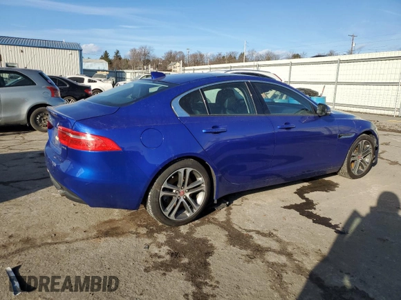 2017 Jaguar XE 35t Premium with VIN SAJAD4BV8HA961672, listed as a Copart auction lot 42923875 with 33,655 mi miles and Salvage Title. Bid and sale history available at DreamBid. Image 3.