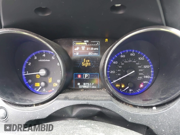 2019 Subaru Legacy Premium with VIN 4S3BNAF6XK3024920, listed as a IAAI auction lot 42021302 with 78,621 mi miles. Bid and sale history available at carsss.com. Image 7.
