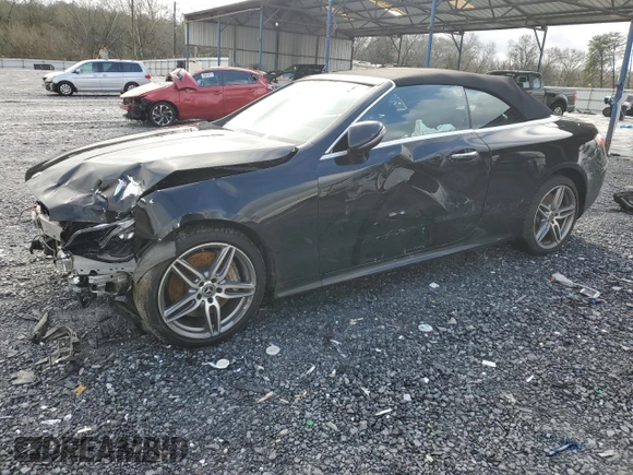 2018 Mercedes-Benz E-Class E 400 with VIN WDD1K6GB3JF062148, listed as a Copart auction lot 45142765 with 158,957 mi miles and Salvage Title. Bid and sale history available at carsss.com. Image 1.