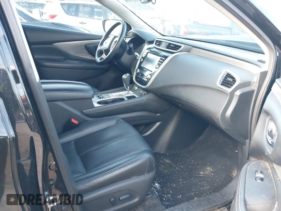 2018 Nissan Murano Platinum with VIN 5N1AZ2MH3JN186056, listed as a IAAI auction lot 41921938 with 67,843 mi miles and . Bid and sale history available at carsss.com. Image 5.