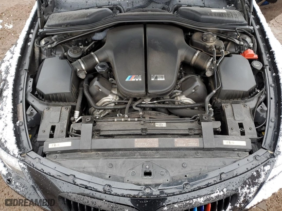 2007 BMW 6 Series M6 with VIN WBSEK93517CY78050, listed as a Copart auction lot 77891944 with 83,403 mi miles and Salvage Title. Bid and sale history available at carsss.com. Image 11.
