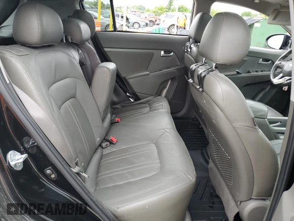 2013 Kia Sportage EX with VIN KNDPCCA20D7367081, listed as a Copart auction lot 57668845 with 116,137 mi miles and Salvage title. Bid and sale history available at DreamBid. Image 11.