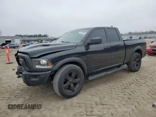 2019 Ram 1500 Classic Warlock with VIN 1C6RR6GG9KS669935, listed as a Copart auction lot 44124945 with 44,445 mi miles and Clean Title. Bid and sale history available at carsss.com. Image 1.