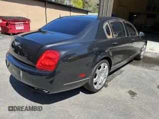 2008 Bentley Flying Spur with VIN SCBBR93W98C055885, listed as a Copart auction lot 55952445 with 81,286 mi miles and Clean Title. Bid and sale history available at DreamBid. Image 4.