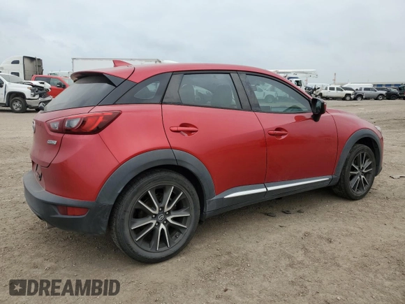 2016 Mazda CX-3 Grand Touring with VIN JM1DKBD76G0111838, listed as a Copart auction lot 48831385 with 115,579 mi miles and Salvage Title. Bid and sale history available at carsss.com. Image 3.