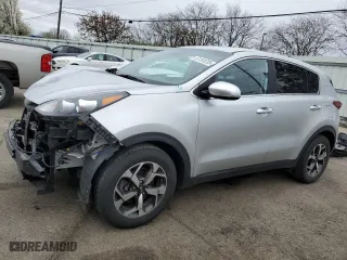 2020 Kia Sportage LX with VIN KNDPM3AC1L7730069, listed as a Copart auction lot 51151225 with 78,781 mi miles and Salvage Title. Bid and sale history available at carsss.com. Image 1.