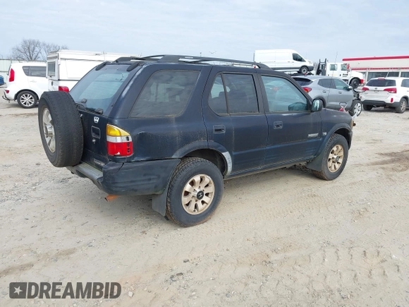 1999 Honda Passport LX with VIN 4S6CK58W7X4410782, listed as a IAAI auction lot 41493176 with 276,257 mi miles. Bid and sale history available at carsss.com. Image 4.