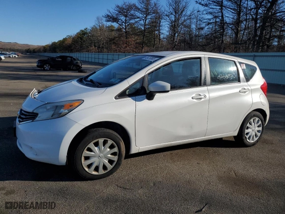 2015 Nissan Versa Note SV with VIN 3N1CE2CP5FL354551, listed as a Copart auction lot 48418565 with 112,482 mi miles and Salvage Title. Bid and sale history available at carsss.com. Image 1.