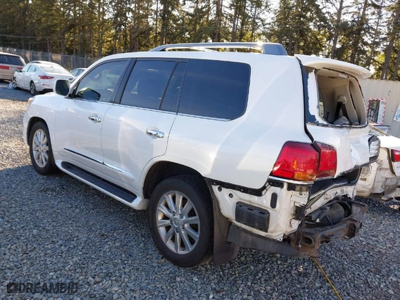 2010 Lexus LX 570 with VIN JTJHY7AX0A4049402, listed as a IAAI auction lot 40459872 with 118,942 mi miles. Bid and sale history available at carsss.com. Image 3.