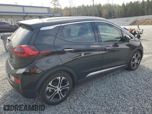 2018 Chevrolet Bolt EV Premier with VIN 1G1FX6S06J4130583, listed as a Copart auction lot 51091655 with 40,332 mi miles and Salvage Title. Bid and sale history available at carsss.com. Image 3.