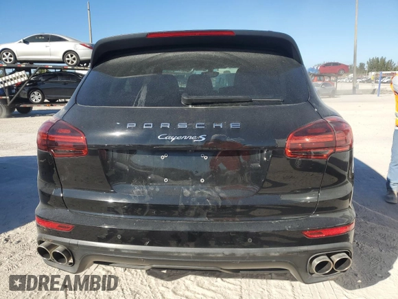 2016 Porsche Cayenne S z VIN WP1AB2A28GLA93772, wystawiony jako Copart lot #41650235 z przebiegiem 54 819 mil mil oraz Szkoda całkowita • Salvage title. Historia ofert i sprzedaży dostępna na DreamBid. Obrazek 6.
