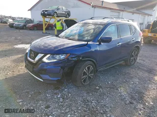 2019 Nissan Rogue SV with VIN JN8AT2MV9KW378948, listed as a IAAI auction lot 41208412 with 79,430 mi miles. Bid and sale history available at carsss.com. Image 17.