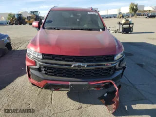 2021 Chevrolet Tahoe Z71 with VIN 1GNSKPKD8MR196810, listed as a Copart auction lot 83349244 with 42,807 mi miles and Salvage Title. Bid and sale history available at carsss.com. Image 5.