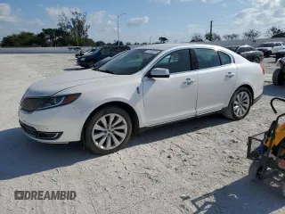 2013 Lincoln MKS with VIN 1LNHL9DK3DG617279, listed as a Copart auction lot 52396305 with 135,409 mi miles and Clean Title. Bid and sale history available at carsss.com. Image 1.