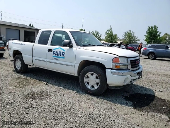 2005 GMC Sierra 1500 SLE with VIN 1GTEK19Z05Z226923, listed as a Copart auction lot 63842844 with 161,392 mi miles and Salvage Title. Bid and sale history available at carsss.com. Image 11.