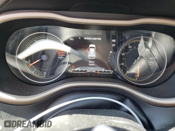 2016 Jeep Cherokee Limited with VIN 1C4PJMDB4GW348373, listed as a Copart auction lot 59460175 with 71,296 mi miles and Salvage title. Bid and sale history available at DreamBid. Image 9.