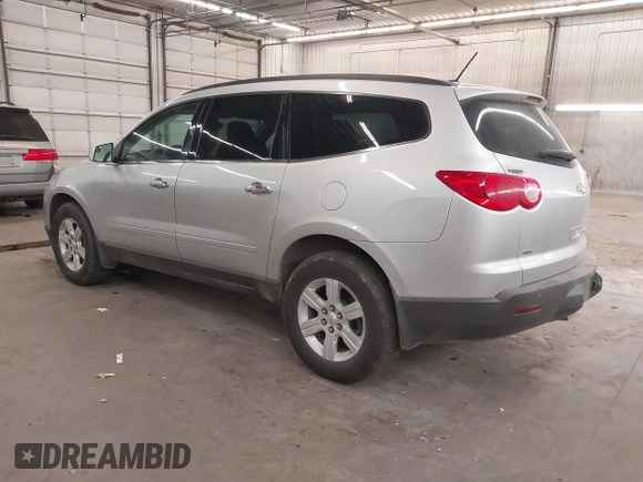2011 Chevrolet Traverse 1LT with VIN 1GNKVGEDXBJ290086, listed as a IAAI auction lot 41807384 with 85,173 mi miles and . Bid and sale history available at DreamBid. Image 3.