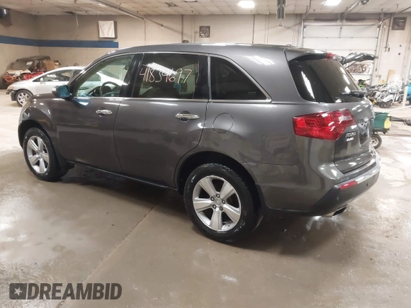 2010 Acura MDX Technology Pkg with VIN 2HNYD2H6XAH515333, listed as a IAAI auction lot 41834679 with 128,224 mi miles. Bid and sale history available at carsss.com. Image 3.