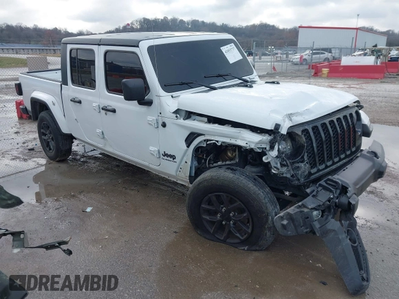 2022 Jeep Gladiator Texas Trail z VIN 1C6HJTAG8NL152487, wystawiony jako IAAI lot #41053737 z przebiegiem 49 411 mil mil oraz . Historia ofert i sprzedaży dostępna na DreamBid. Obrazek 1.