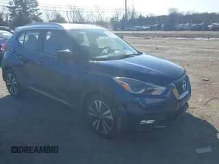 2018 Nissan Kicks SV с VIN 3N1CP5CUXJL525112, выставлен на аукционе IAAI как лот 41505288 с пробегом 50 019 миль миль и . История ставок и продаж доступна на DreamBid. Изображение 1.