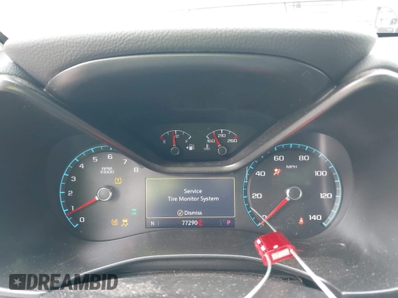 2021 Chevrolet Colorado 4WD Z71 with VIN 1GCGTDEN5M1190797, listed as a IAAI auction lot 42473079 with 77,290 mi miles and . Bid and sale history available at DreamBid. Image 7.
