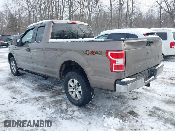 2018 Ford F-150 XL with VIN 1FTFX1EGXJKC36310, listed as a IAAI auction lot 41475018 with 116,662 mi miles and . Bid and sale history available at DreamBid. Image 3.