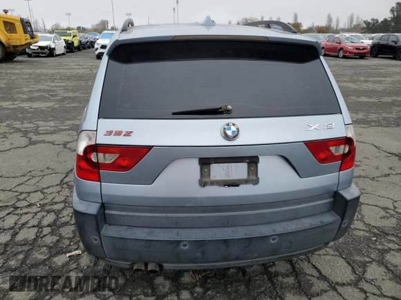 2004 BMW X3 2.5i with VIN WBXPA73434WC40705, listed as a Copart auction lot 85604554 with 157,616 mi miles and Salvage Title. Bid and sale history available at carsss.com. Image 6.