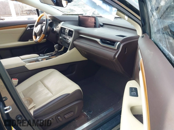 2017 Lexus RX 350 z VIN 2T2ZZMCA6HC059656, wystawiony jako IAAI lot #41393766 z przebiegiem 69 732 mil mil oraz . Historia ofert i sprzedaży dostępna na DreamBid. Obrazek 5.