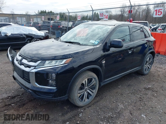 2022 Mitsubishi Outlander Sport ES with VIN JA4ARUAU2NU006511, listed as a IAAI auction lot 41951252 with 46,832 mi miles. Bid and sale history available at carsss.com. Image 17.