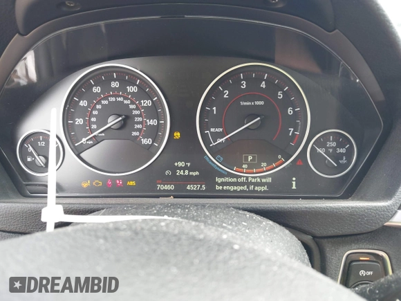 2019 BMW 4 Series 430i with VIN WBA4J1C53KBM14633, listed as a IAAI auction lot 42274320 with 70,460 mi miles and . Bid and sale history available at DreamBid. Image 7.