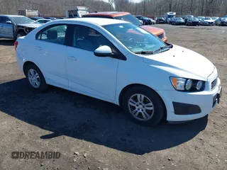 2013 Chevrolet Sonic LT with VIN 1G1JC5SB3D4163076, listed as a IAAI auction lot 41806893 with 111,336 mi miles and . Bid and sale history available at DreamBid. Image 1.