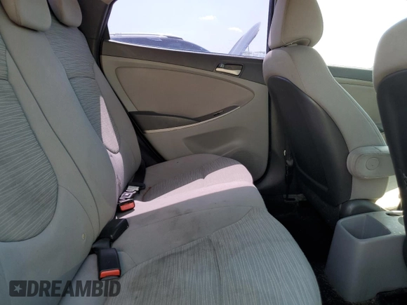 2016 Hyundai Accent SE with VIN KMHCT4AE5GU057587, listed as a Copart auction lot 53142205 with 139,155 mi miles and Clean Title. Bid and sale history available at DreamBid. Image 10.