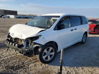 2012 Toyota Sienna with VIN 5TDKA3DCXCS012959, listed as a Copart auction lot 87316364 with Not Provided miles and Salvage Title. Bid and sale history available at DreamBid. Image 1.