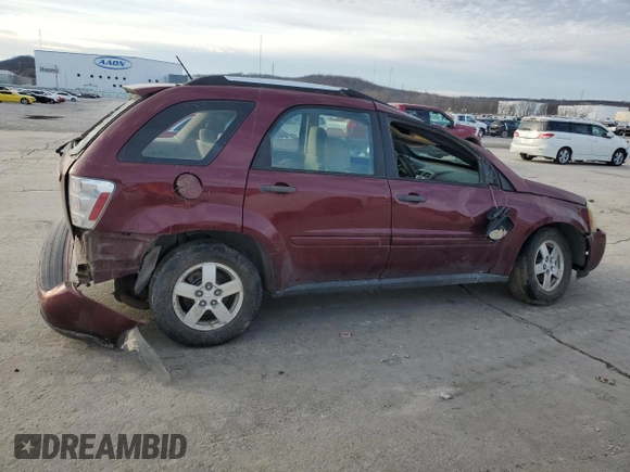 2008 Chevrolet Equinox LS with VIN 2CNDL13F986005050, listed as a Copart auction lot 89313395 with 140,068 mi miles and Salvage Title. Bid and sale history available at carsss.com. Image 3.